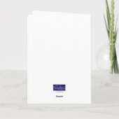 Friend Birthday Bird and Butterflies Karte (Rückseite)