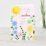 Friend Birthday Card Karte<br><div class="desc">Eine hübsche Geburtstagskarte für jede Person. Diese Karte ist mit Ihrer personalisierten Nachricht anpassbar.</div>