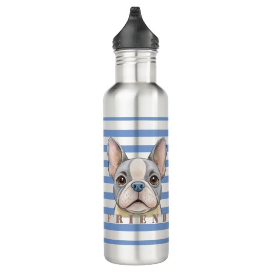 Friend Bulldog Edelstahlflasche (Rechts)