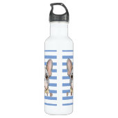 Friend Bulldog Edelstahlflasche (Rückseite)