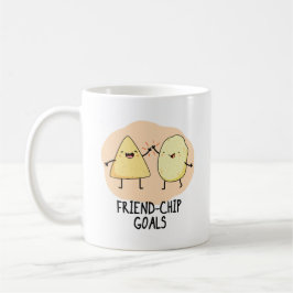 Friend Chip Goals Funny Chip Pun Kaffeetasse