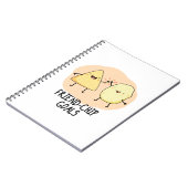 Friend Chip Goals Funny Food Chip Pun Notizblock (Linke Seite)