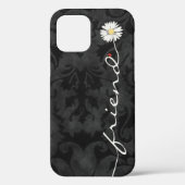 Friend Daisy and Ladybug Damask Case-Mate iPhone Hülle (Rückseite)