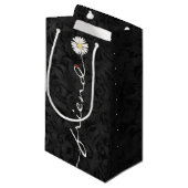 Friend Daisy and Ladybug Damask Kleine Geschenktüte (Vorderseite Schrägansicht)