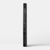 Friend Daisy auf Black Damask Case-Mate iPhone Cas Hülle (Rückseite / Links)