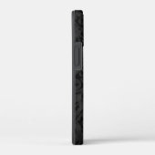 Friend Daisy auf Black Damask Case-Mate iPhone Cas Hülle (Rückseite / Rechts)