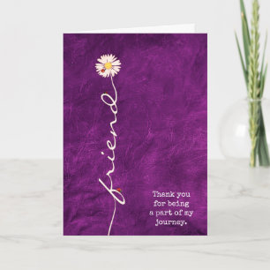 Friend Daisy mit Ladybugs Card Karte