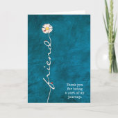 Friend Daisy mit Ladybugs Karte (Vorderseite)