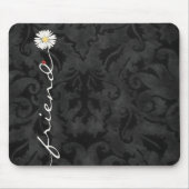 Friend Daisy und Ladybug Damask Maus Pad Mousepad (Vorne)
