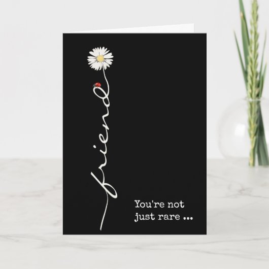 Friend Daisy und Ladybug Karte (Vorderseite)