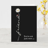 Friend Daisy und Ladybug Karte (Gelbe Blume)