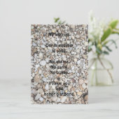 Friend-Ermutigung - Flachgrüßkarte (Stehend Vorderseite)