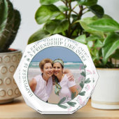 Friend Foto Rosa Wildblume Bilderrahmen