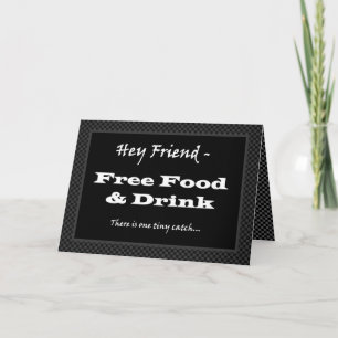 FRIEND Funny Trauzeuge Einladung Gratis Essen