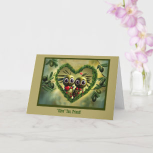 Friend Happy Vathers Day Niedlich und lustig Karte