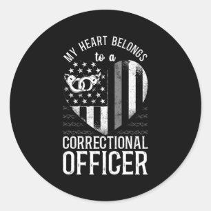 Friend He American Flag Runder Aufkleber