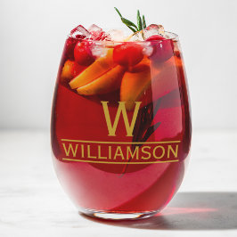 Friend Housewarming Geschenk Klassischer Personali Weinglas Ohne Stiel