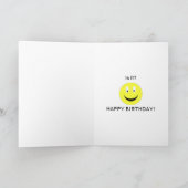 Friend Humour Birthday Card Karte (Innenseite)