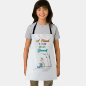 Friend ist ein Geschenk, dass Sie sich selbst Hund Schürze (Insitu)