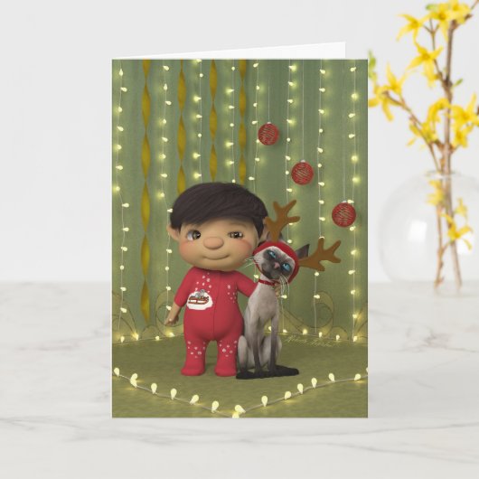 Friend Karte (Gelbe Blume)