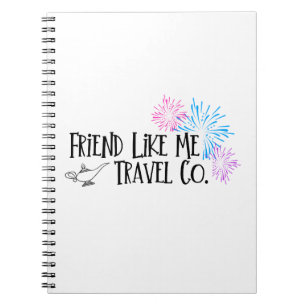 Friend Like Me Travel Co. Spiral Notebook Notizblock