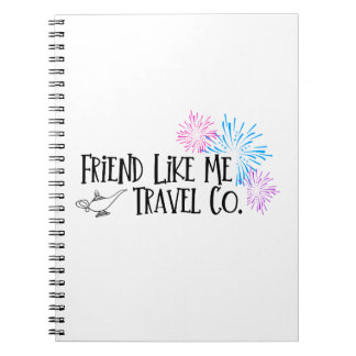 Friend Like Me Travel Co. Spiral Notebook Notizblock