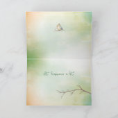 Friend Nice Thought You Bird Karte (Innenseite)