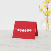 Friend niedlich Freundschaftsbracelet Roter Valent Karte (Gelbe Blume)