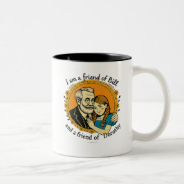 Friend of Bill and of Dorothy - Zweifarbige Tasse