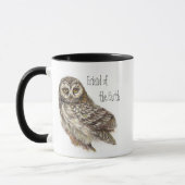 "Friend of the Earth Day", "Earth Day", "Owl Bird" Tasse (Links)