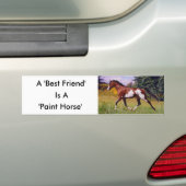 Friend Paint Horse Autoaufkleber (Auf Auto)