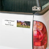 Friend Paint Horse Autoaufkleber (Auf Lkw)