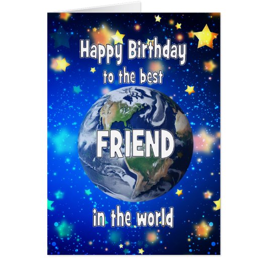 Friend Son in the World Birthday (Vorne)
