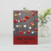 Friend Valentine Feiertagskarte (Stehend Vorderseite)