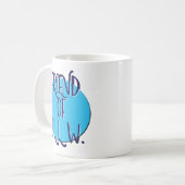 Friend von Bill W. Erholung Slogan Tasse (Vorderseite Links)