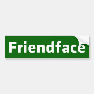 Friendface Autoaufkleber