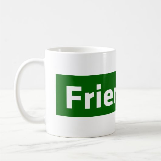 Friendface Kaffeetasse (Links)