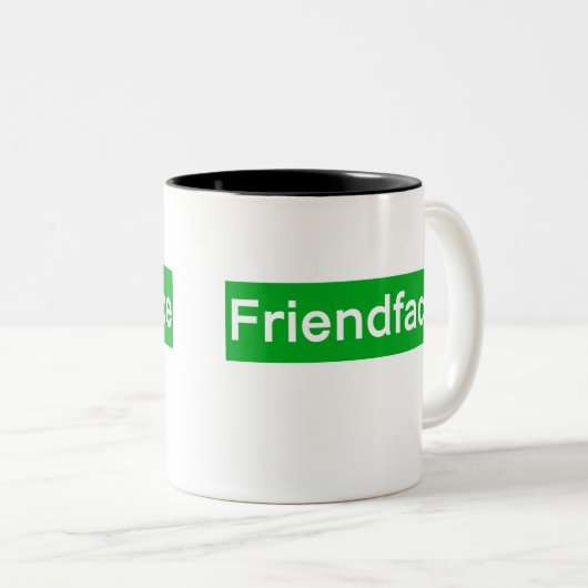 Friendface Tasse (VorderseiteRechts)