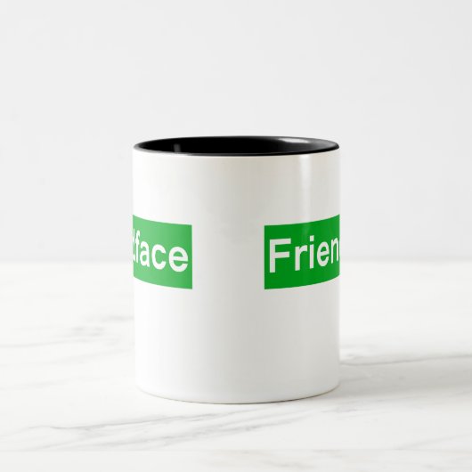 Friendface Tasse (Mittel)