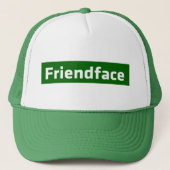 Friendface Truckerkappe (Vorderseite)
