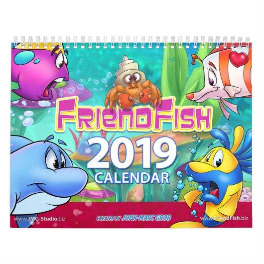 FriendFish 2019 Kalender (Titelbild)