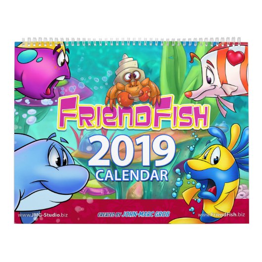 FriendFish 2019 Kalender (Titelbild)