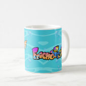 FriendFish Cartoon Kaffeetasse (VorderseiteRechts)