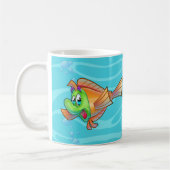 FriendFish Cartoon Kaffeetasse (Links)