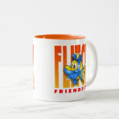 FriendFish Cartoon Tasse Flitch (VorderseiteRechts)