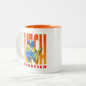 FriendFish Cartoon Tasse Flitch (Vorderseite Links)