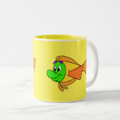 FriendFish Cartoon Tasse Mel (VorderseiteRechts)