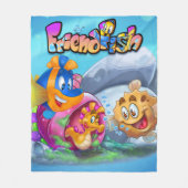 FriendFish Fleece Blanket Cartoon (Vorderseite)