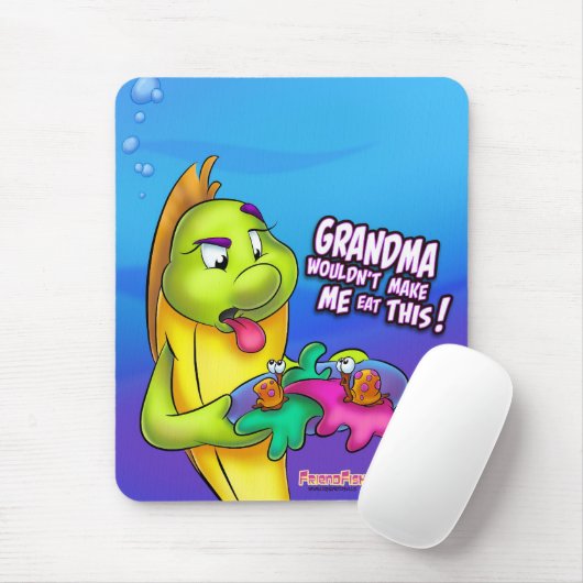 friendFish Mausunterlage Mousepad (Mit Mouse)