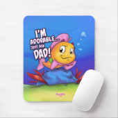 FriendFish Mausunterlage Mousepad (Mit Mouse)